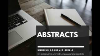 Writing abstracts [upl. by Mckinney372]