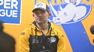 Rohan Smith prematch press conference in full [upl. by Stahl]