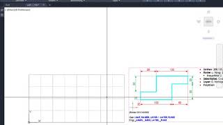 AutoCAD 2D L1 Ü7  Zeichnen von Polylinien mittels Raster und Fang 2 [upl. by Notxed]