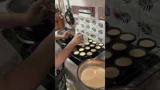 egg tart cooking [upl. by Venuti]