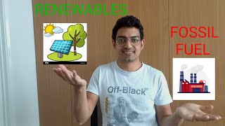 Renewable energy vs fossil fuels [upl. by Maridel]