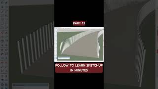 SKETCHUP TOTURIAL  TIPS AND TRICKS LEARN SKETCHUP IN MINUTES sketchups [upl. by Rifkin]