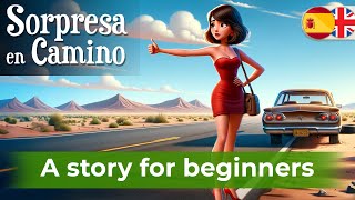 LETS LEARN SPANISH with a short story for beginners A1A2 [upl. by Delle]