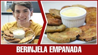 BERINJELA EMPANADA A MILANESA  Receita [upl. by Massimiliano103]