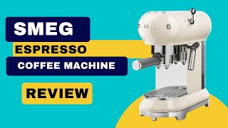 Smeg ECF01CRUS Espresso Coffee Machine Review Pros amp Cons Explained [upl. by Etakyram]