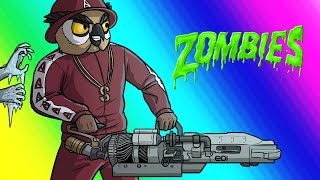 Infinite Warfare Zombies  Spaceland Easter Egg Fail Funny Moments [upl. by Kinsler286]