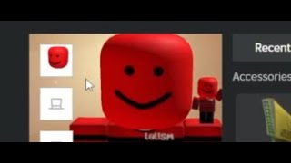 My Roblox Face Reveal Whats Under The Big Red Head [upl. by Nuarb]