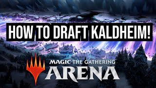 How to Draft Kaldheim  Limited LevelUps  Magic The Gathering Draft [upl. by Aicitan]