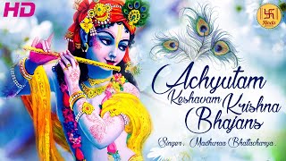 ACHYUTAM KESHAVAM KRISHNA DAMODARAM  VERY BEAUTIFUL SONG  POPULAR KRISHNA BHAJAN  FULL SONG [upl. by Aciamaj]