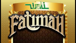 Wali  FATIMAH Official Lyric Video [upl. by Hannibal837]