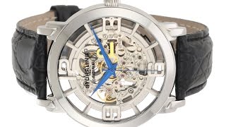 Stuhrling Original Mens 165B331554 Classic Winchester Grand Automatic Skeleton Watch [upl. by The]