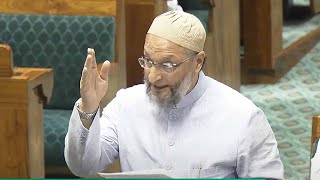 Asaduddin Owaisis Roaring Speech On Union Budget 202425 in Lok Sabha  Hyderabad MP  AIMIM  Tela [upl. by Sewel]