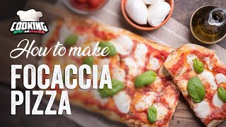 Focaccia Pizza Easy Recipe By An Italian Bello [upl. by Chaudoin]