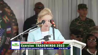 Live  21 Country with over 1500 Troops in Guyana for Exercise TRADEWINDS 2023 [upl. by Ferri]