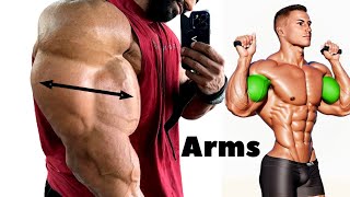 Top Arms Workout Exercises to Make Wide Arms [upl. by Alliw96]