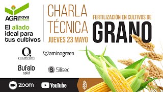 Charla técnica sobre fertilización en cultivos de grano [upl. by Scholz]