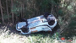 Crash amp Show  Rallye Rias Baixas 2024  ADRacing [upl. by Aikenat]