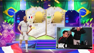 LE MEILLEUR PACK OPENING DE FIFA 22  cest iconique 🇧🇷 🇫🇷   FIFA 22 Ultimate Team [upl. by Ming454]