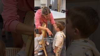 Chore time with Toddlers toddlers momlife gentleparenting toddlertantrums toddlerlearning [upl. by Relyt]