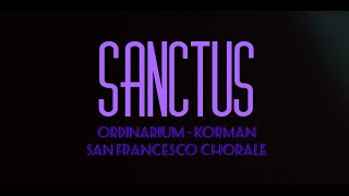 SANCTUS  Kudus  Ordinarium Misa Korman [upl. by Starks]