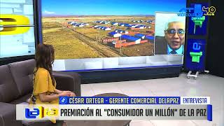 DELAPAZ anuncia premiación al contrato quotConsumidor Un Millónquot [upl. by Hadria]