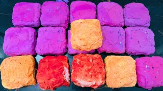 ASMR Gym chalk Colourful paste block  Satisfying video [upl. by Eisnil]