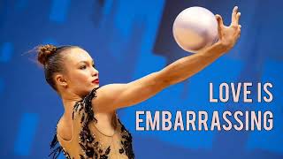 76 love is embarrassing Olivia Rodrigo  rhythmic gymnastics music [upl. by Shaefer]