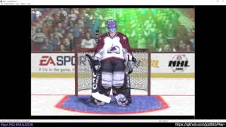 Play PS2 Emulator  NHL 2002 Ingame 20160911 [upl. by Margarida868]