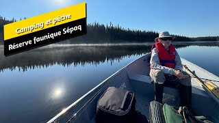 Camping et pêche dans une Réserve faunique de la Sépaq [upl. by Barbour669]