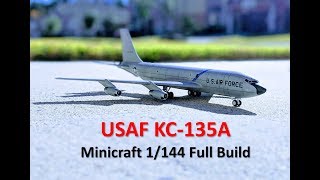 USAF KC135A Stratotanker  Full Build [upl. by Ettesyl144]