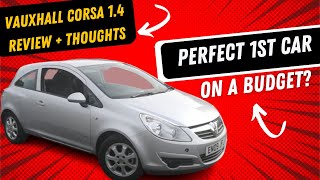 Best Beginners Budget Hatchback 2009 Vauxhall Corsa 14 Review  Amazing Value And Fun [upl. by Anelrac]