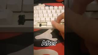 how to get a thocky spacebar thockykeyboard thocky like subscribe keyboard [upl. by Ecniv]