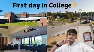 First day in college😀 Canadore college drive campus✌️✨sgvlogsyoutubesgvlogs0999 [upl. by Remington]