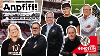 Live vom Millerntor Die Auftaktveranstaltung der FCSPGenossenschaft [upl. by Harley]