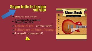 20 LEZIONI DI CHITARRA BLUES 5 ASSOLI DI CHITARRA [upl. by Ahsier]