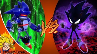 Metallix vs Dark Sonic FULL FIGHT By RegularAnimations XD REACTION [upl. by Atsugua115]