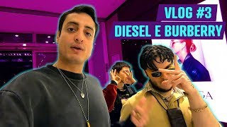 HOST POR UM DIA NA DIESEL  BURBERRY  VLOG 3 [upl. by Atig]