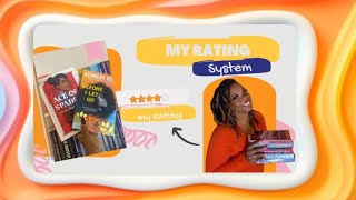 How I Rate My Books 📚 ⭐️💞 [upl. by Leamse]