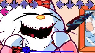 Hell On Kitty in FNF be like  FNF Beautiful smile  Hello Kitty  Horror [upl. by Ehtnax]