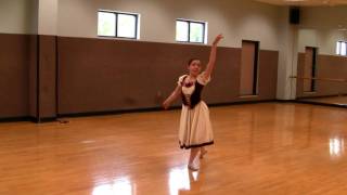 Elizabeth Mann Dances to quotCinderellaquot [upl. by Nilac]