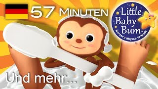 Das Badelied  Und noch viele weitere Kinderlieder  von LittleBabyBum [upl. by Ynahirb]