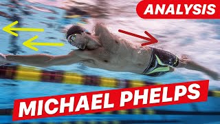 Michael Phelps Freestyle Stroke Analysis [upl. by Brottman821]