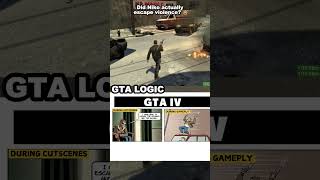 When Niko Tries to Escape Violence… in GTA IV 😆 GTALogic [upl. by Coffeng]