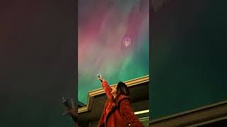 Nature’s most stunning show  Aurora Borealis aurora naturelover auroraborealis viralvideo [upl. by Roselba]