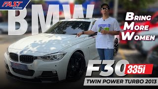 REVIEW UNIT  BMW 335i 2013 30 TWIN POWER TURBO With Fast Automobil [upl. by Dynah]