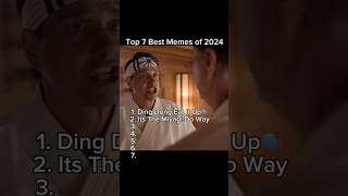 Top memes of 2024 😂 shorts mrbeast cobrakai memes [upl. by Arabele]