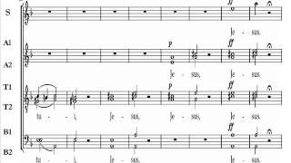 Score Bruckner Ave Maria Choir [upl. by Anderson238]