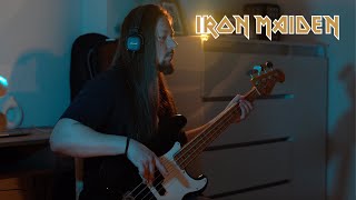 Iron Maiden  Powerslave bass cover [upl. by Corette]