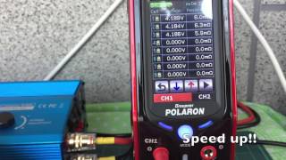 Hobbyking graphene 3s1300 battery charging in 10C [upl. by Lorraine]