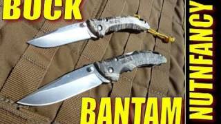 Buck Bantam knives quotKnockout Punches for Lightweightsquot by Nutnfancy [upl. by Anicart523]